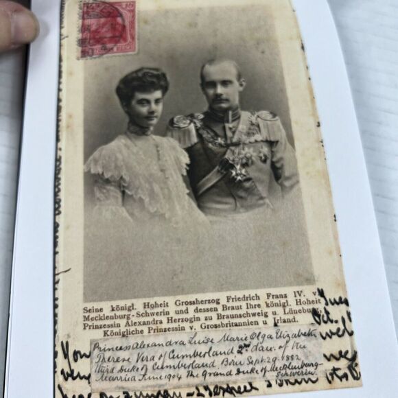 Andrew Roberts Postcards of Lost Royals (Hardback) Postcards From... (UK IMPORT) - Picture 10 of 16